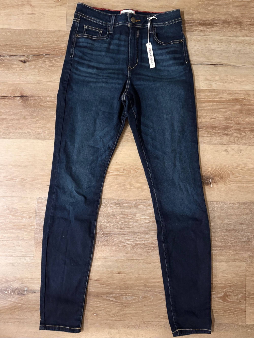NWT Fran Denim "April" Athletic Fit Jeans